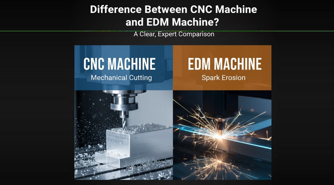 Difference Between CNC Machine and EDM Machine