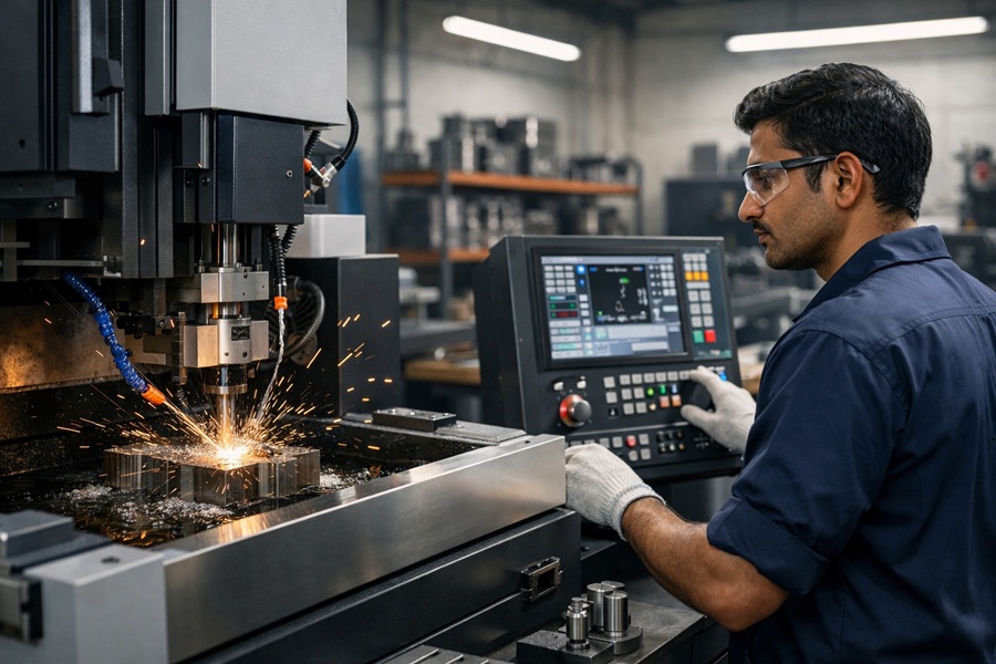 How to Choose a CNC EDM Machine for Small Manufacturing Units