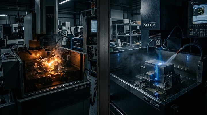 Sinker EDM vs Wire EDM: Which Machine Is Right for You?