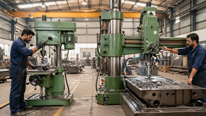 How to Choose Between Pillar and Radial Drilling Machines for Industrial Use